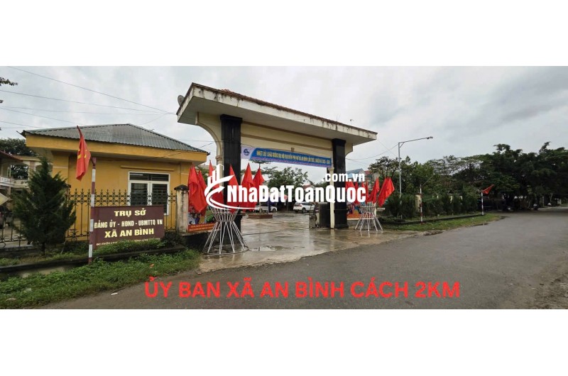 SỐC - SỞ HỮU NGAY ĐẤT ĐẸP GIÁ RẺ AN BÌNH - CHỈ VỚI 195 TRIỆU